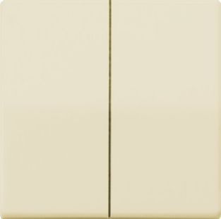 Jung wipvlakplaat serie schakelaar Creme AS591-5
